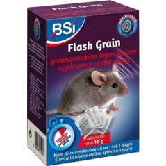 Flash Grain, pellets against the mice, 5 sachets of 10gr - BSI 61997 BSI 9,50 € Ornibird