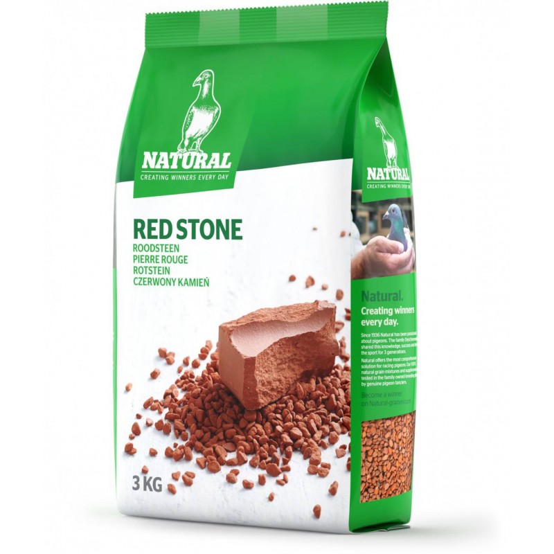 Red stone 3kg - Natural Pigeons 30029 Natural 4,70 € Ornibird