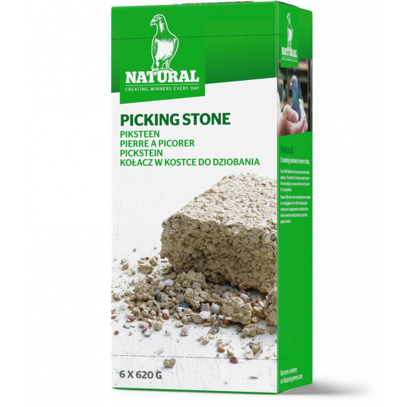 Stone to peck by 6 3,720 gr - Natural Pigeons 30014 Natural 10,15 € Ornibird