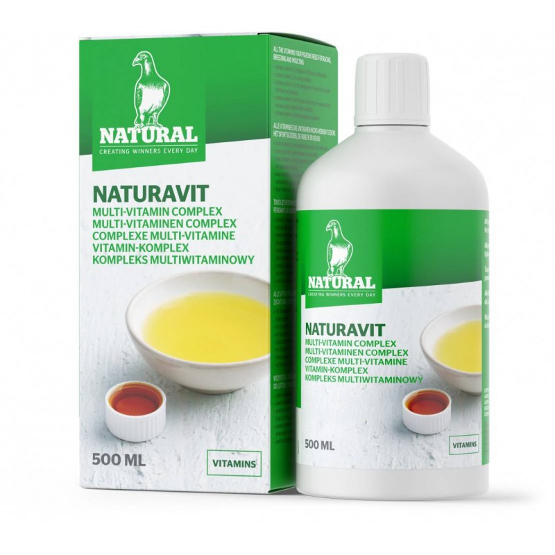 Naturavit Plus (multi-vitamines liquides) 500ml - Natural Pigeons Naturavit Plus (multi-vitamines liquides) 500ml - Natural Pigeons