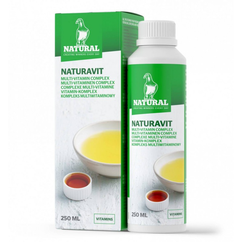 Naturavit Plus (multi-vitamines liquides) 250ml - Natural Pigeons Naturavit Plus (multi-vitamines liquides) 250ml - Natural Pigeons