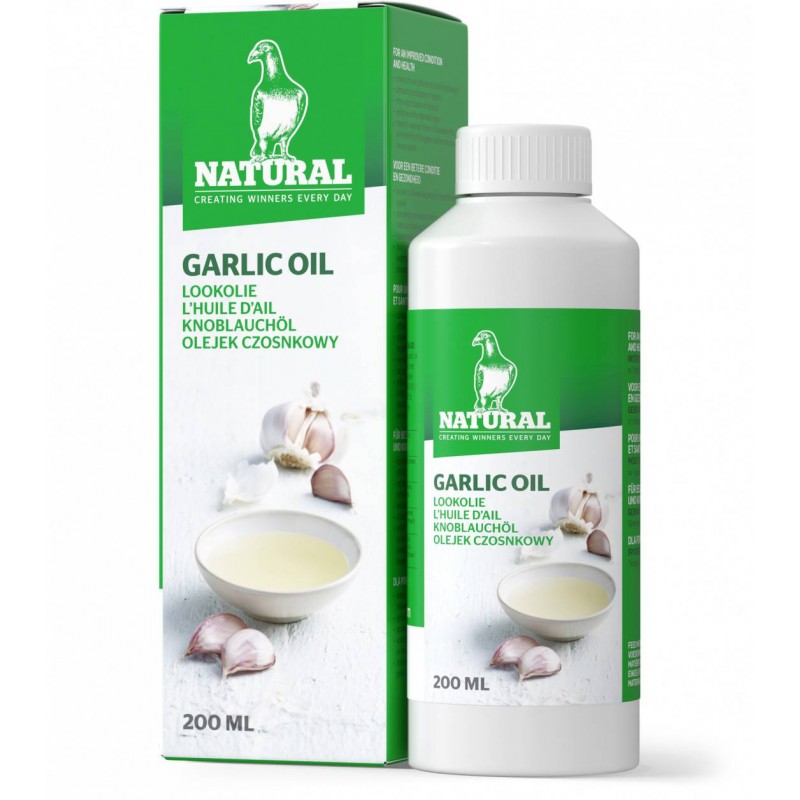Garlic oil 150ml - Natural Pigeons 30008 Natural 11,25 € Ornibird