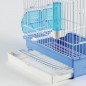 Cage Cardellina Blanche avec tiroir et grille de fond 27,5 x 17 x 24,5cm - S.T.A. Soluzioni Cage Cardellina Blanche avec tiroir et grille de fond 27,5 x 17 x 24,5cm - S.T.A. Soluzioni