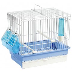 Cage Cardellina White with drawer and floor grid 27.5 x 17 x 24.5 cm - S. T. A. Soluzioni I064B S.T.A. Soluzioni 20,15 € Orni...