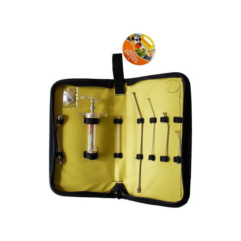 Kit de nourrissage à la main avec 5 sondes et 1 seringue à piston 20ml Kit de nourrissage à la main avec 5 sondes et 1 seringue à piston 20ml