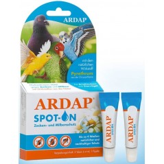 Ardap Spot-On protects against lice in birds 2 x 4ml - Quiko 77390 Quiko 15,35 € Ornibird