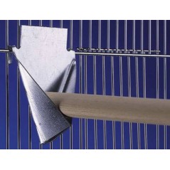 Porte perchoir metal 8x10,5cm à 1,05 € - Kinlys - 14343 - Quincaillerie