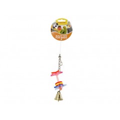Toy Pendant acrylic with bell 14033 Kinlys 5,95 € Ornibird