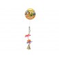 Jouet Pendentif en acrylique avec cloche