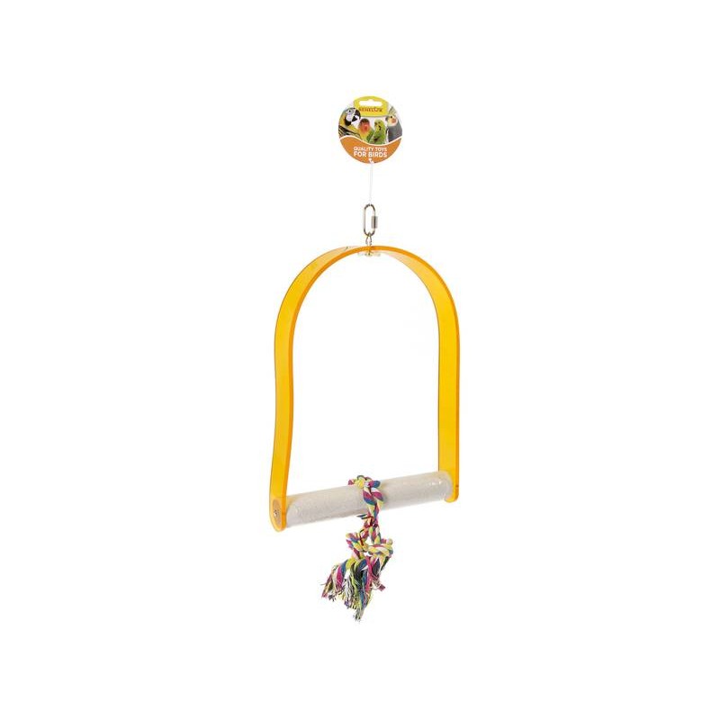 Toy Perch acrylic with rope knots 53cm 14017 Kinlys 22,95 € Ornibird