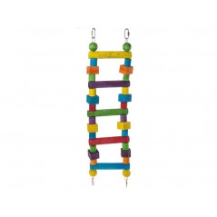 Toy wooden Pole, double with 5 steps 14014 Kinlys 19,95 € Ornibird