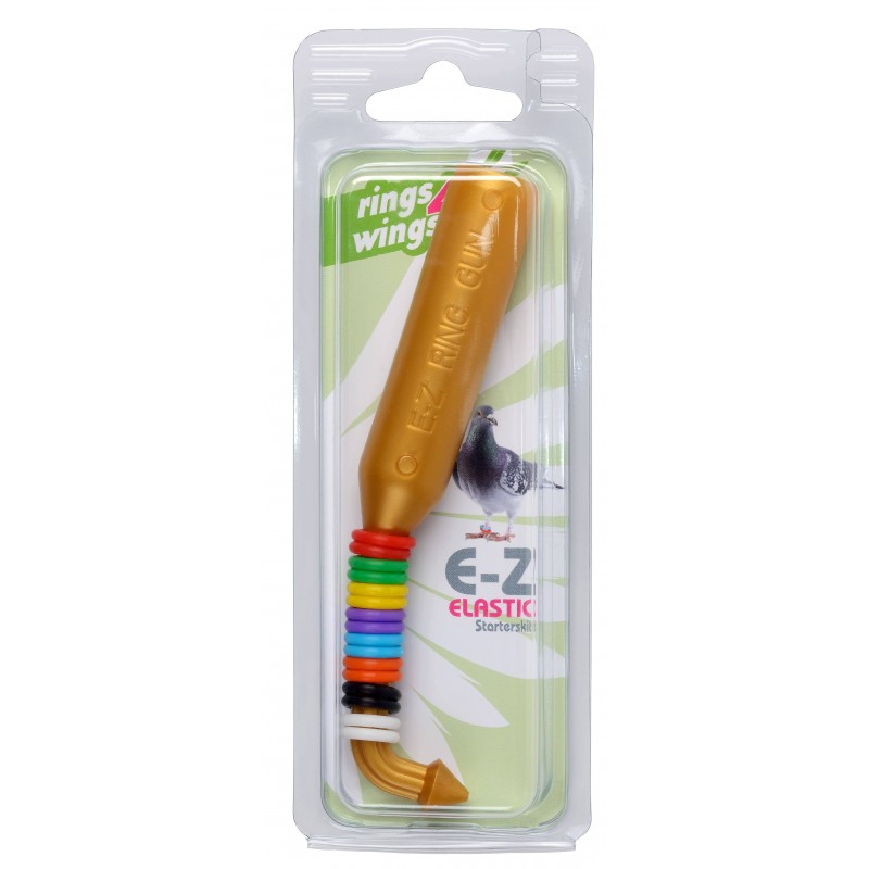 Kit et assortiment de bagues élastiques colorés - Taille: 8 mm 880ERS08 Rings 4 Wings 6,50 € Ornibird