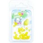 Bagues élastiques E-Z par 50 pièces - Taille: 2mm - Couleur: Jaune Bagues élastiques E-Z par 50 pièces - Taille: 2mm - Couleur: Jaune
