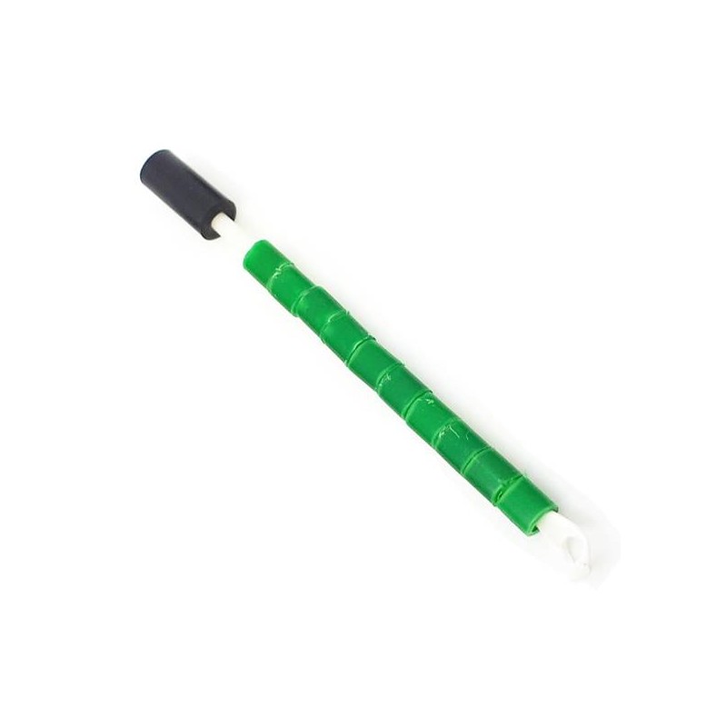 10 Bagues ouvertes en celluloid pour exotiques Taille : 2,5mm Couleur : Vert