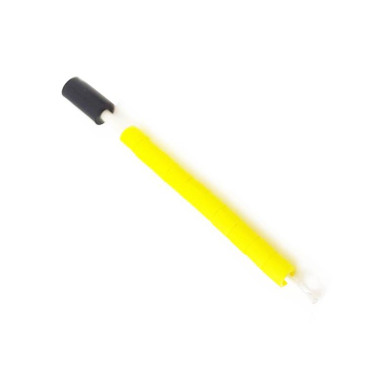 10 Bagues ouvertes en celluloid pour canaris Taille : 3mm Couleur : Jaune