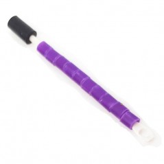 10 Bagues ouvertes en celluloid pour perruches Taille : 4mm Couleur : Mauve à 2,65 € - Kinlys - 14478 / Mauve - 4 mm