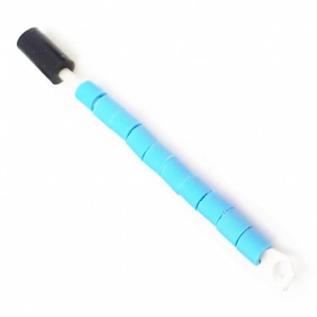 10 Bagues ouvertes en celluloid pour perruches Taille : 4mm Couleur : Turquoise à 2,65 € - Kinlys - 14478 / Turquoise - 4 mm