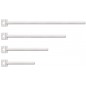 Perchoir blanc tournant en plastique 15cm Perchoir blanc tournant en plastique 15cm