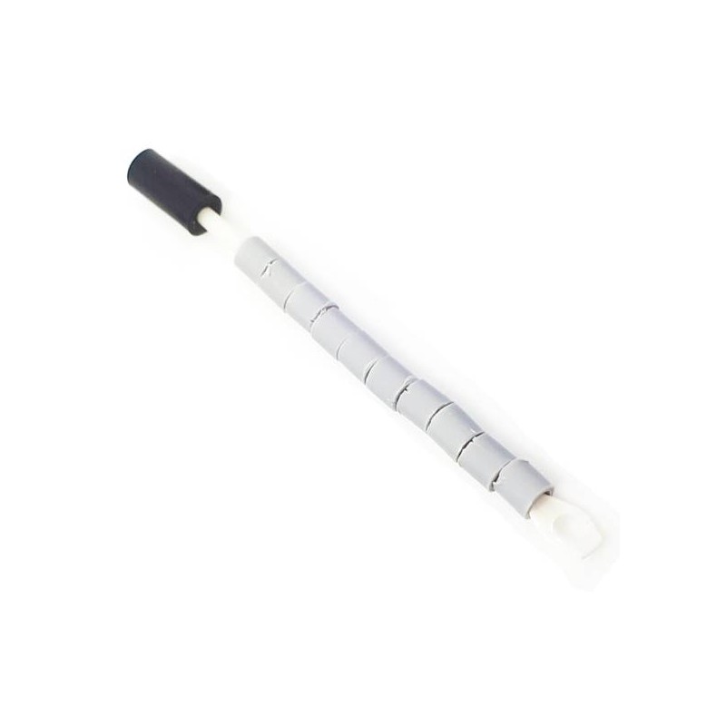10 Bagues ouvertes en celluloid pour perruches Taille : 4mm Couleur : Blanc