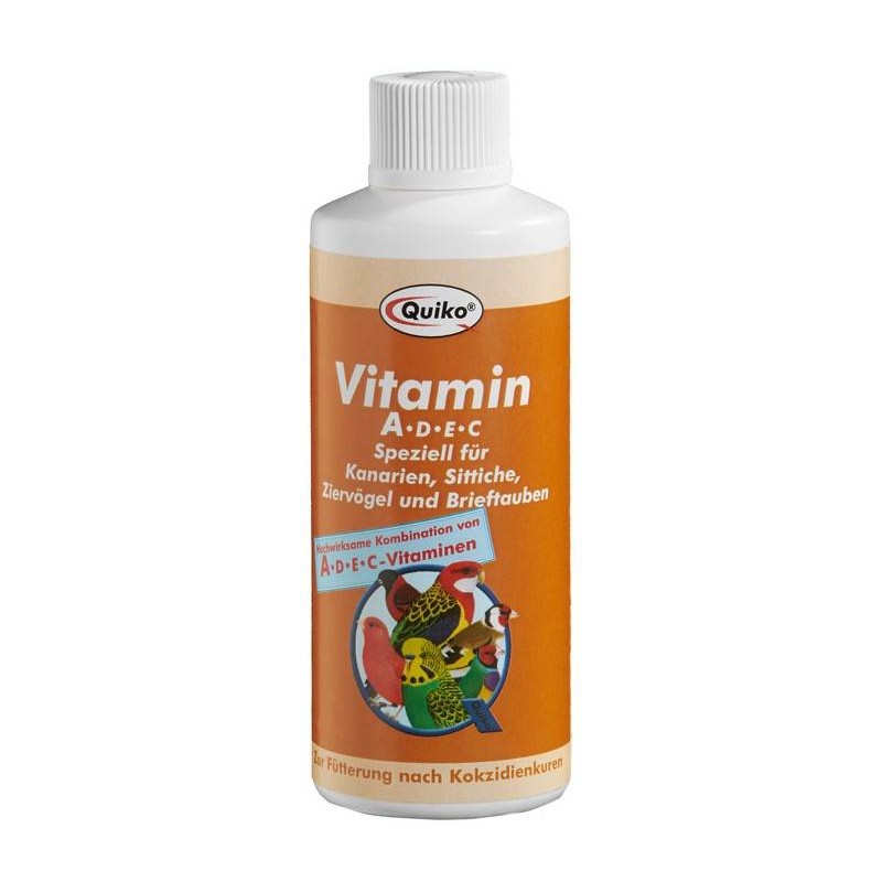 Quiko Vitamines A-D-E-C 100ml 200145 Quiko 9,75 € Ornibird Quiko Vitamines A-D-E-C 100ml 200145 Quiko 9,75 € Ornibird