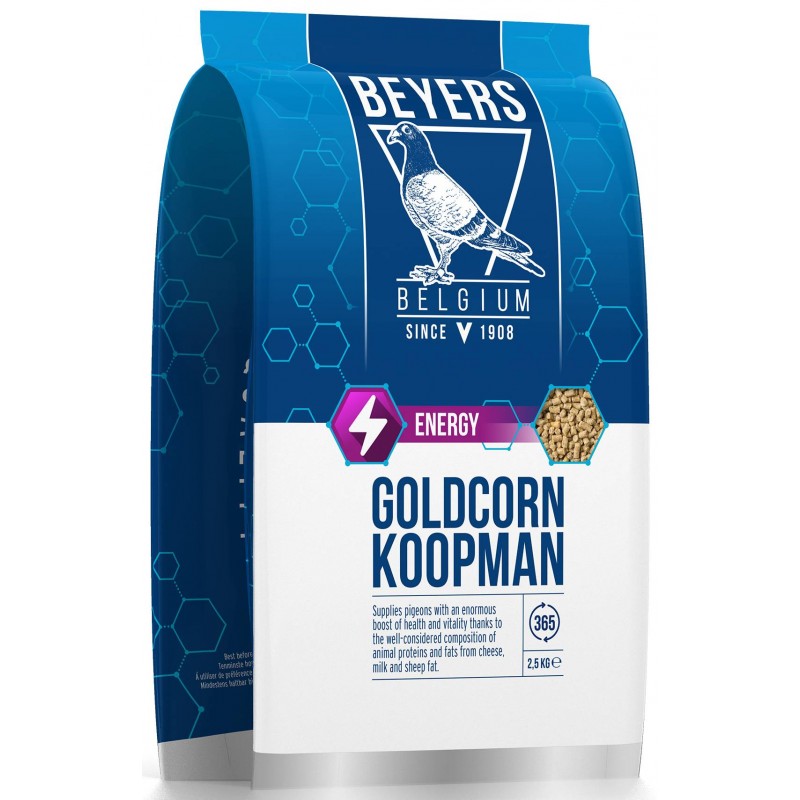 Goldcorn Koopman (mélange de 25 ingrédients) 2,5kg - Beyers Plus Goldcorn Koopman (mélange de 25 ingrédients) 2,5kg - Beyers Plus