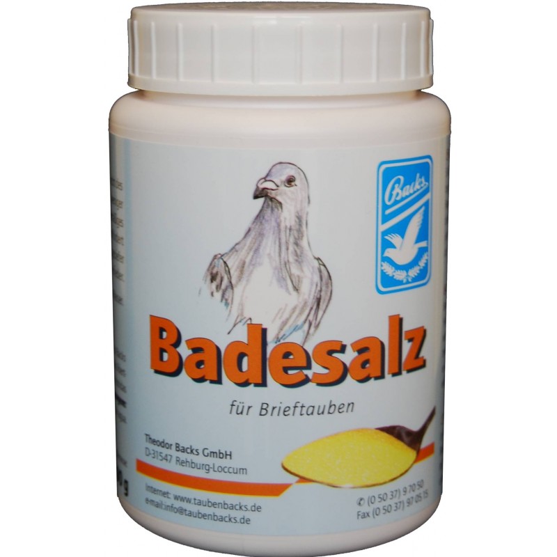 Badesalz (bath salt) 600gr - Backs 28004 Backs 8,05 € Ornibird