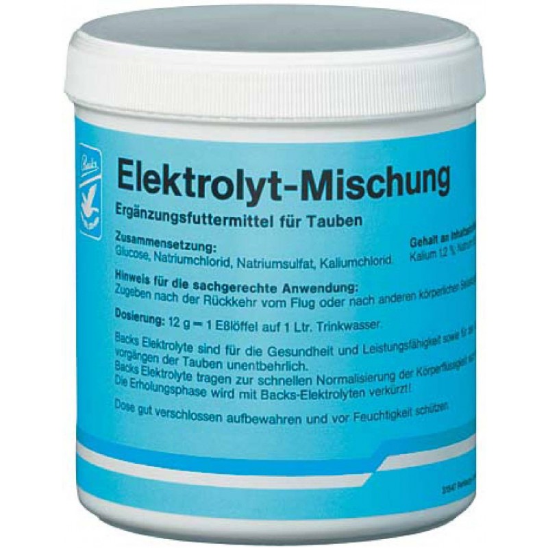 Elektrolyt Pulver (éléctrolytes powder) 500gr - Backs 28012 Backs 9,75 € Ornibird