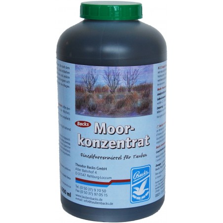 Moorkonzentrat (concentré de tourbe) 1L - Backs à 21,86 € - Backs - 28068 - Produits de santé