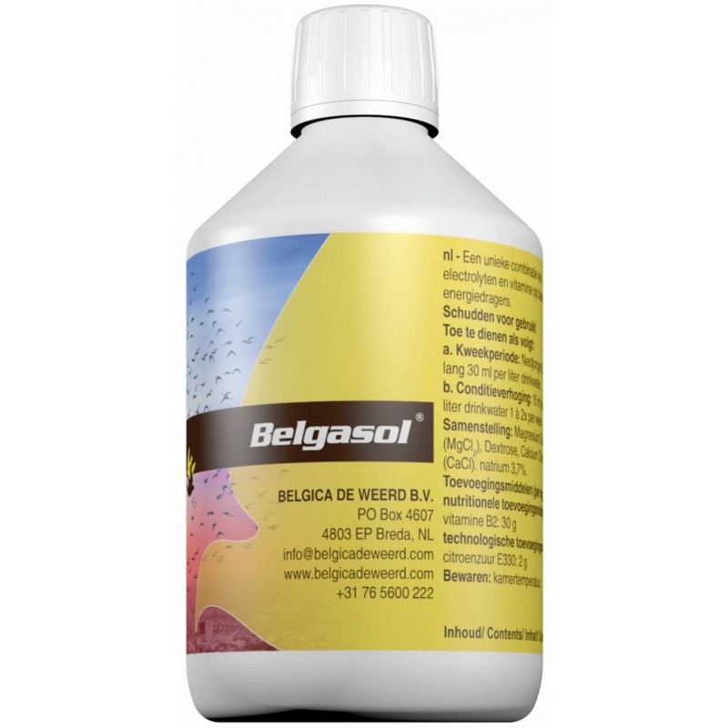 Belgasol 500ml - Belgica De Weerd 60009 Belgica De Weerd 20,45 € Ornibird Belgasol 500ml - Belgica De Weerd 60009 Belgica De Weerd 20,45 € Ornibird