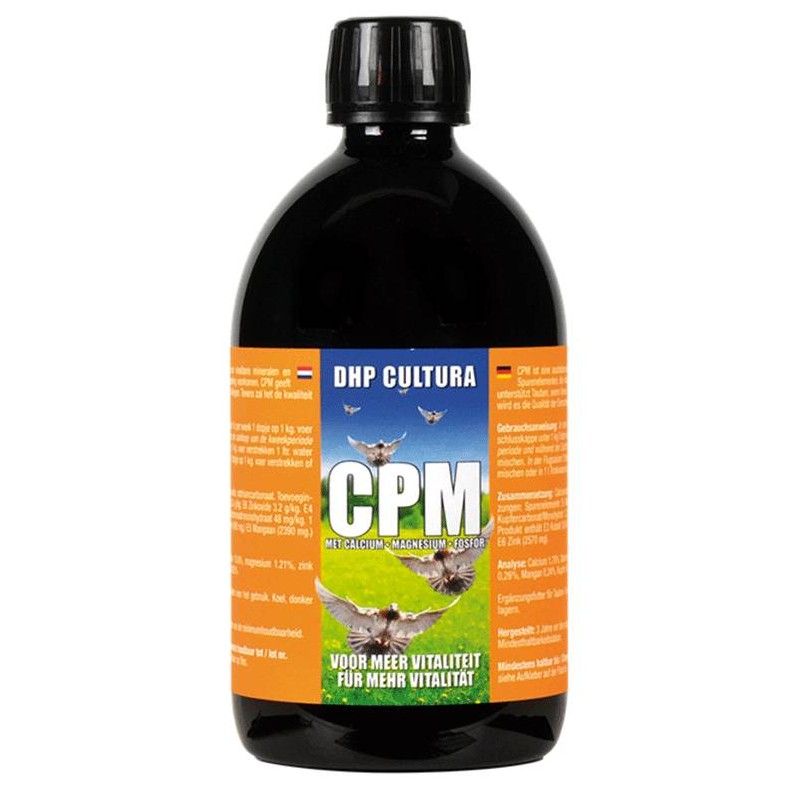 CPM (calcium/phosphore/magnésuim) 500ml - DHP 33055 DHP 19,00 € Ornibird