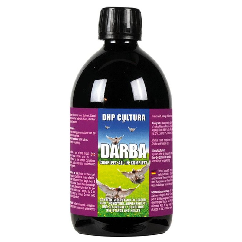 Darba complet (acides oragniques,flore intestinale) 1L - DHP 33017 DHP 25,80 € Ornibird