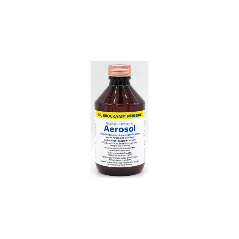 Aérosol (voies respiratoires et des yeux humides) 250ml - Dr. Brockamp - Probac 36009 Dr. Brockamp - Probac 21,50 € Ornibird