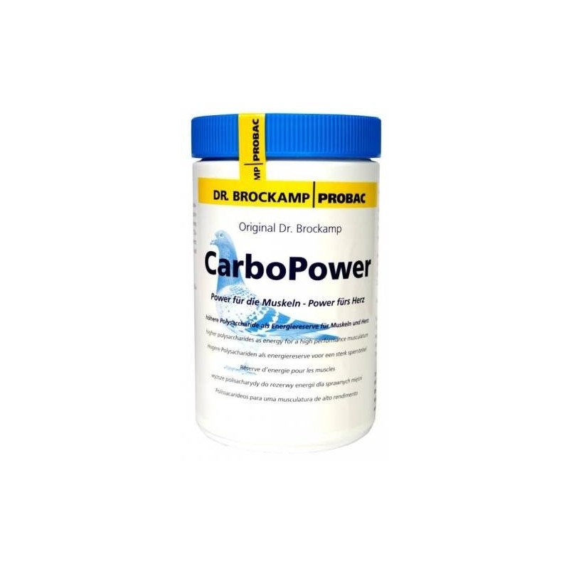 CarboPower (soutient la fonction musculaire) 500gr - Dr. Brockamp - Probac 36013 Dr. Brockamp - Probac 17,75 € Ornibird