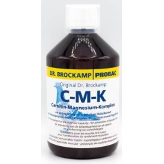 C-M-K (Carnitine - Magnésium – Complexe + soutient la fonction musculaire) 500ml - Dr. Brockamp - Probac à 29,65 € - Dr. Broc...