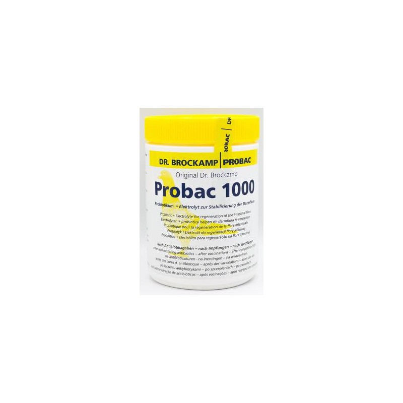 Probac 1000 (electrolytes + probiotics ) 500gr - Dr. Brockamp - Probac 36006 Dr. Brockamp - Probac 33,95 € Ornibird