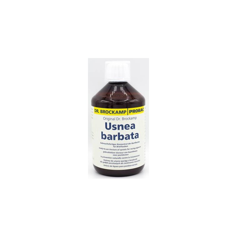 Usnea Barbata (acid single obtained from the usnée catfish) 500ml - Dr. Brockamp - Probac 36010 Dr. Brockamp - Probac 20,30 €...