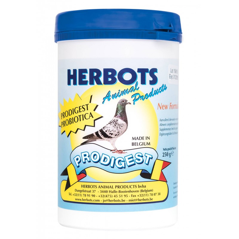 Prodigest (probiotiques, flore intestinale) 250gr - Herbots 90024 Herbots 18,40 € Ornibird