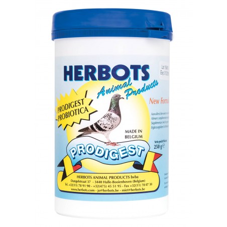 Prodigest (probiotiques, flore intestinale) 250gr - Herbots à 18,40 € - Herbots - 90024 - Herbots
