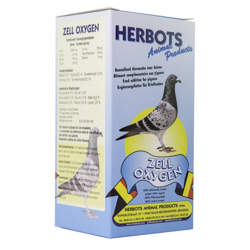 Zell Oxygen (yeast cells vitantes) 250ml - Herbots 90023 Herbots 17,40 € Ornibird