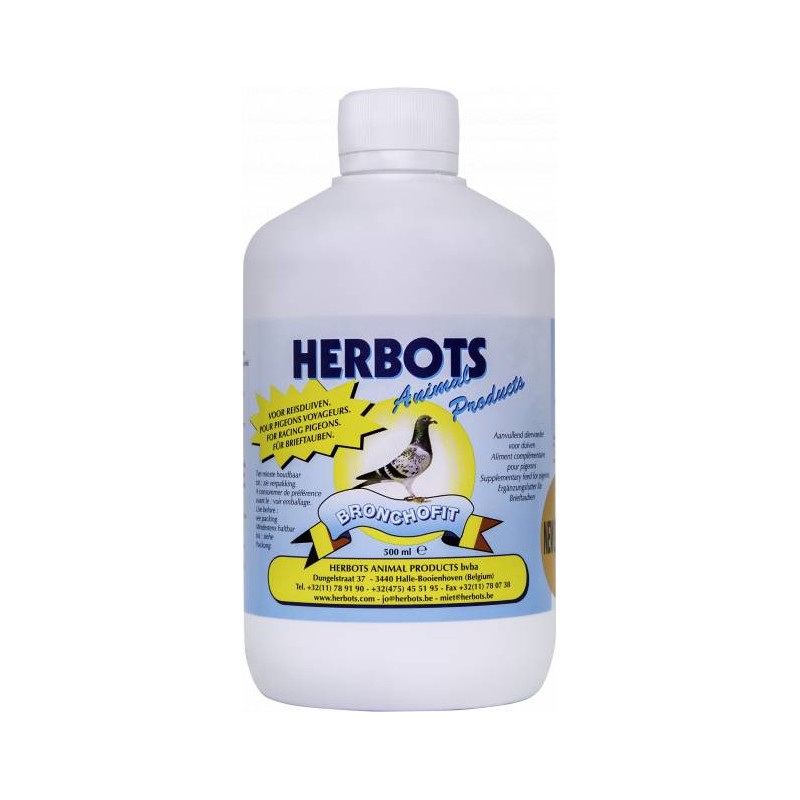 Bronchofit (tea liquid + oregano) 500ml - Herbots 90008 Herbots 18,40 € Ornibird