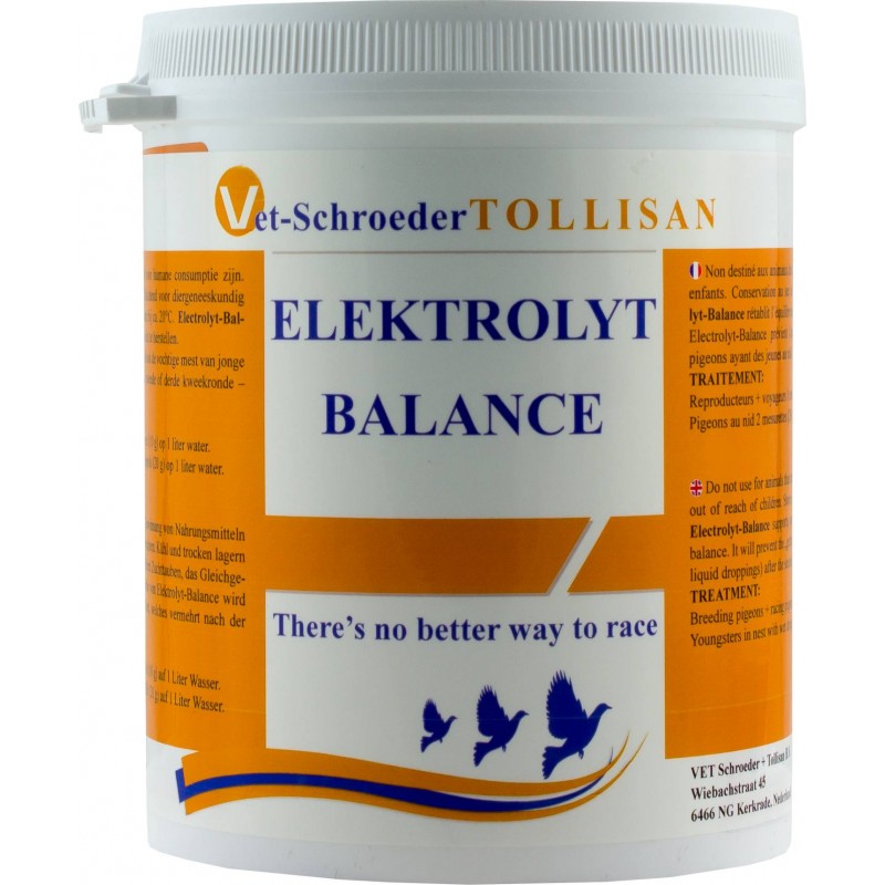 Elektrolyt-Balance-500gr - Schroeder - Tollisan 74026 Schroeder - Tollisan 24,55 € Ornibird