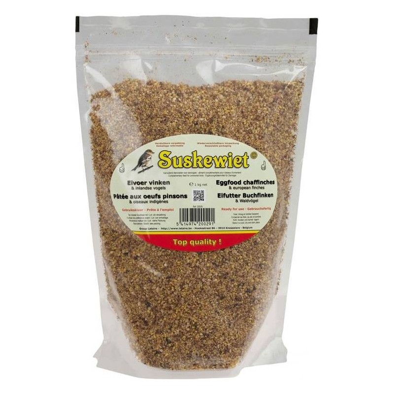 Pâtée aux oeufs pour Pinsons 1kg - Suskewiet