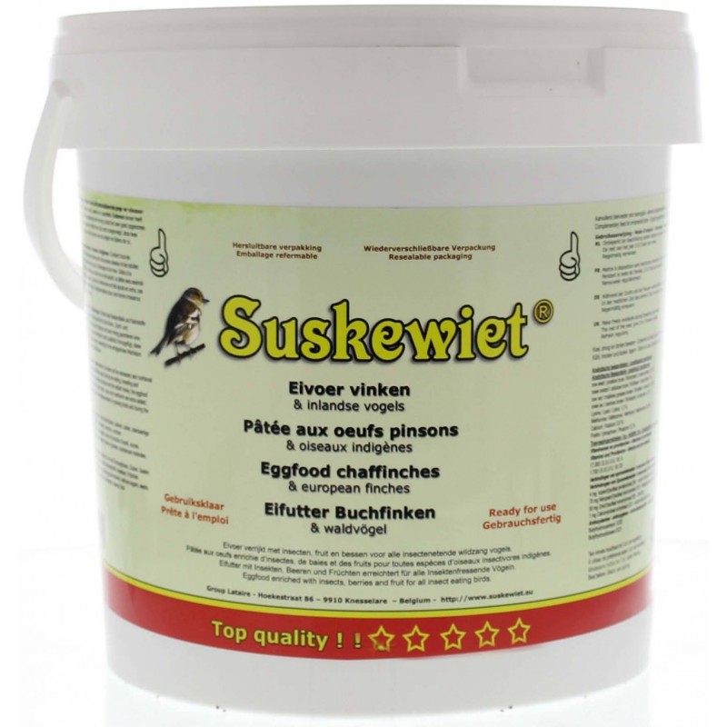 Pâtée aux oeufs pour Pinsons 2,5kg - Suskewiet