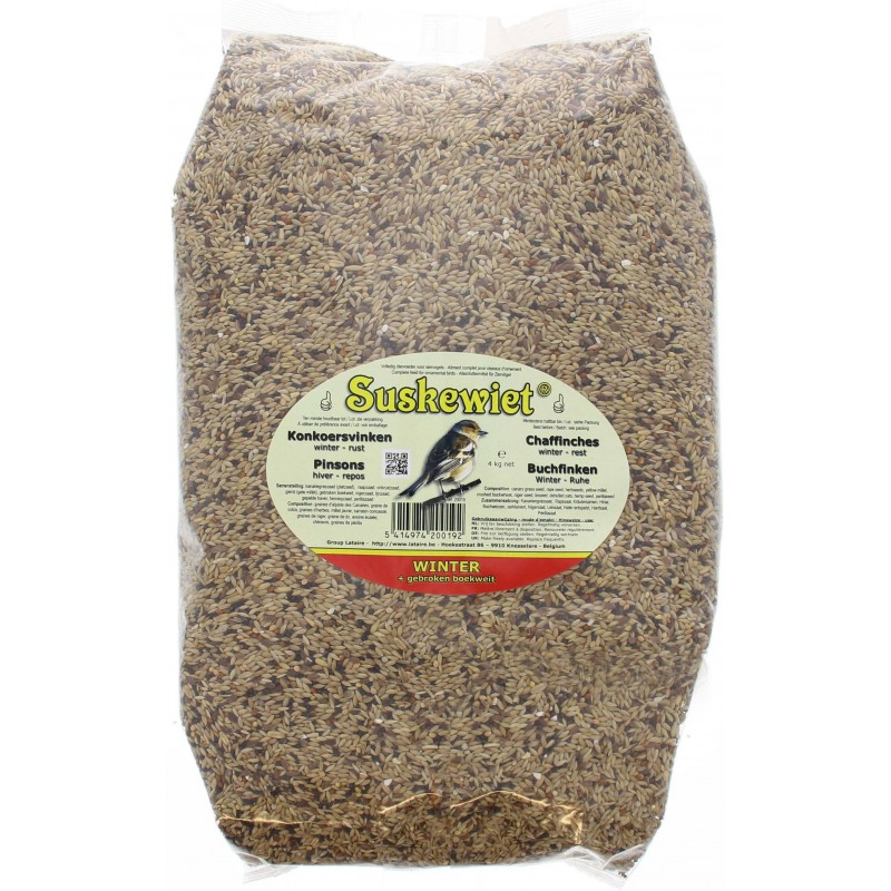 Mélange Pinsons hiver - repos 4kg - Suskewiet Mélange Pinsons hiver - repos 4kg - Suskewiet