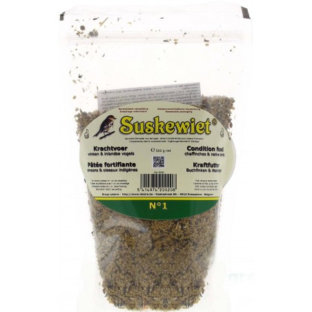 Pâtée fortifiante 500gr - Suskewiet à 10,50 € - Suskewiet - 20020 - Suskewiet