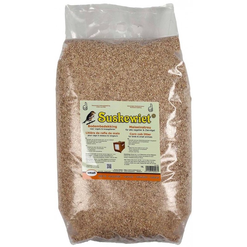 Litière de Rafle de Maïs 20kg - Suskewiet