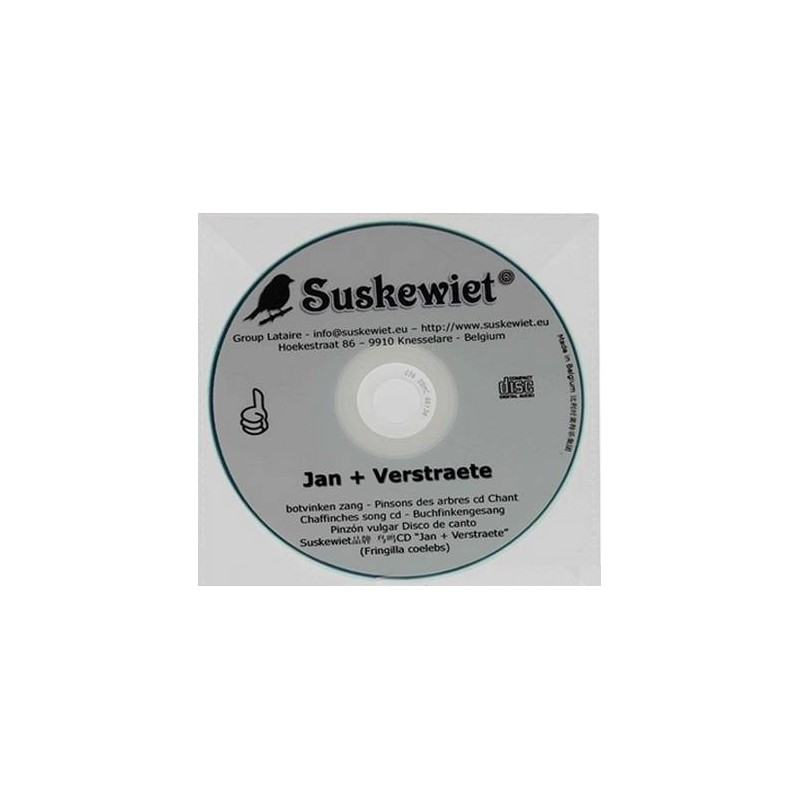 Pinsons des arbres CD chant : Jan + Verstraete - Suskewiet