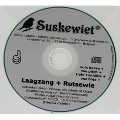 Pinsons des arbres CD chant : voix basse + Tjew tje wie - Suskewiet - 18,50 € - Suskewiet - 5414974200086 - Ornibird SRL