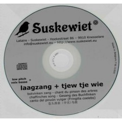 Chaffinches CD song : low voice + Tjew fet wie - Suskewiet 20008 Suskewiet 11,60 € Ornibird