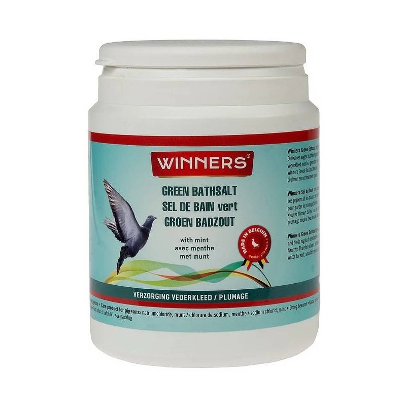 Sels de bain vert 600gr - Winners 81064 Winners 6,95 € Ornibird